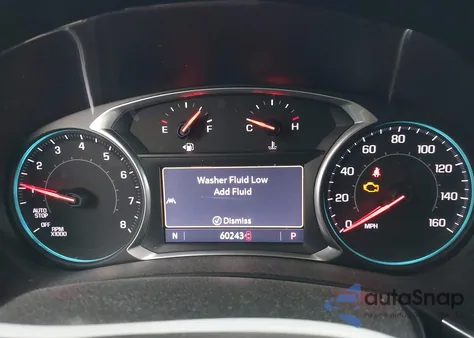 2020 Chevrolet Equinox Fwd Lt 1.5L Turbo из США, поврежденный, VIN 2GNAXKEV3L6209249